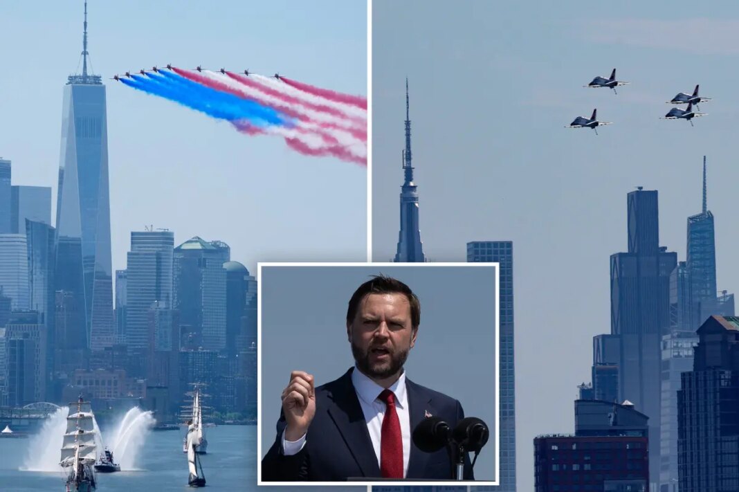 Fair sailing for America as NYC marks 250th anniversary with iconic ships and a Blue Eagle flyover