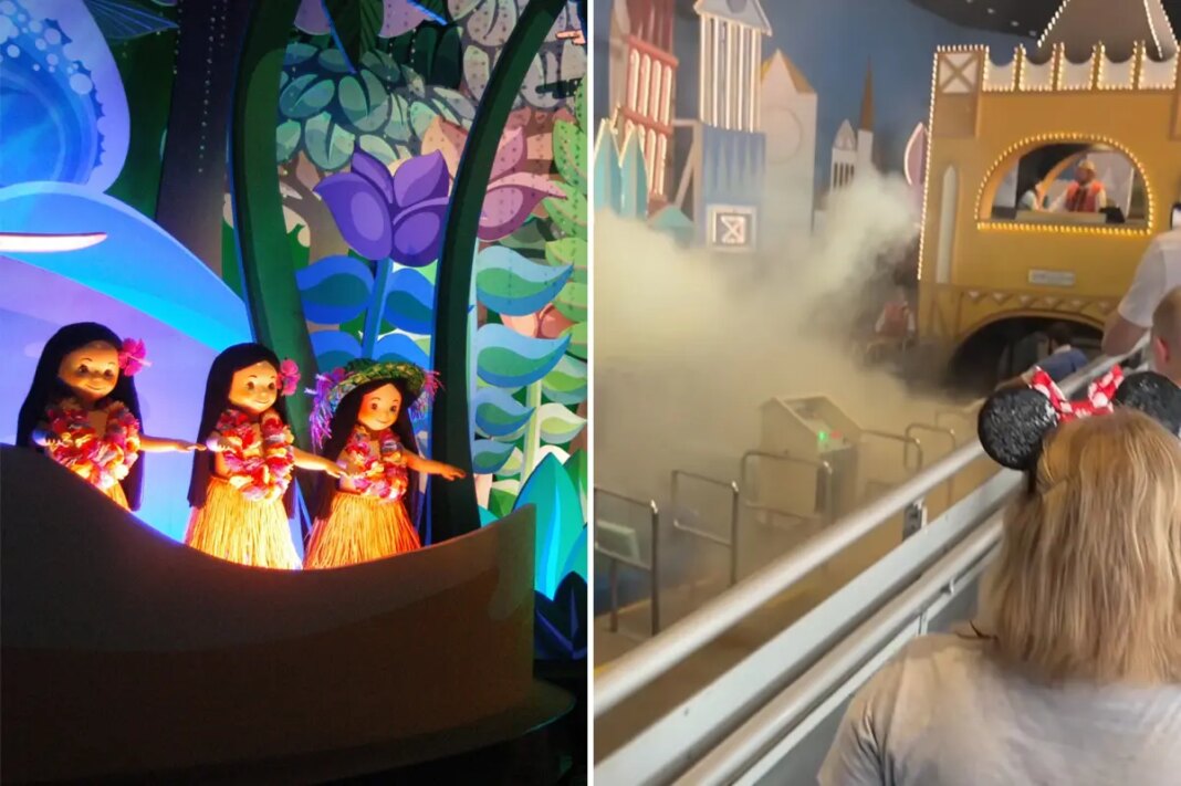 Fire forces Disney World to shutdown 'It's a Small World' ride as smoke fills room