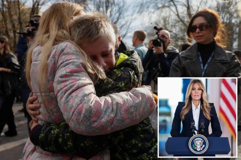 Melania Trump’s Heartfelt Mission: Ukrainian and Russian Children Reunite with Families