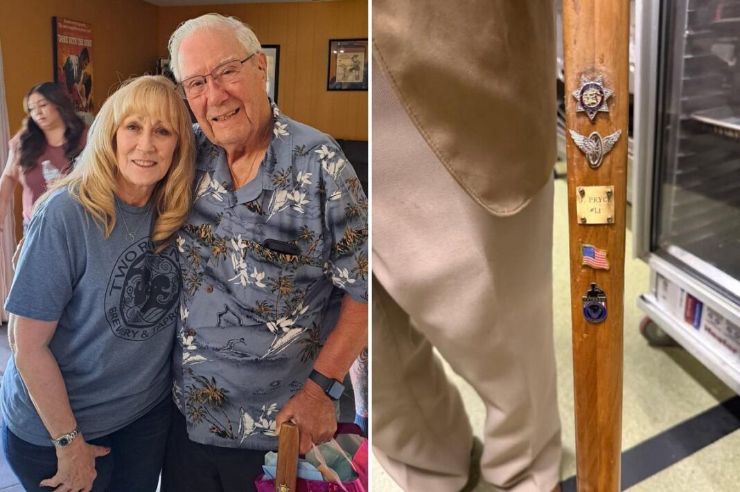 Fresno community helps 90-year-old veteran recover lost cane