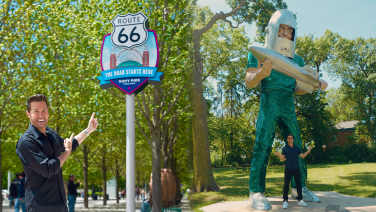 Ryan Chiaverini’s Route 66 Journey: From Navy Pier to Will County with Stops at Lou Mitchell’s and Lulu’s Hot Dogs