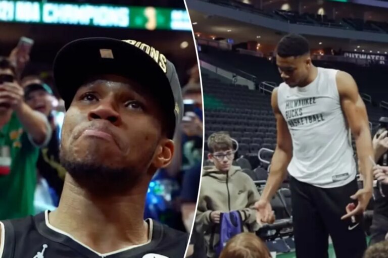Giannis Antetokounmpo Shares Heartfelt Tribute Video Honoring Milwaukee Bucks