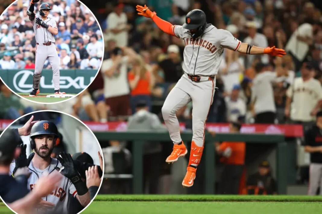 Giants start second half on strong note with win over Mariners