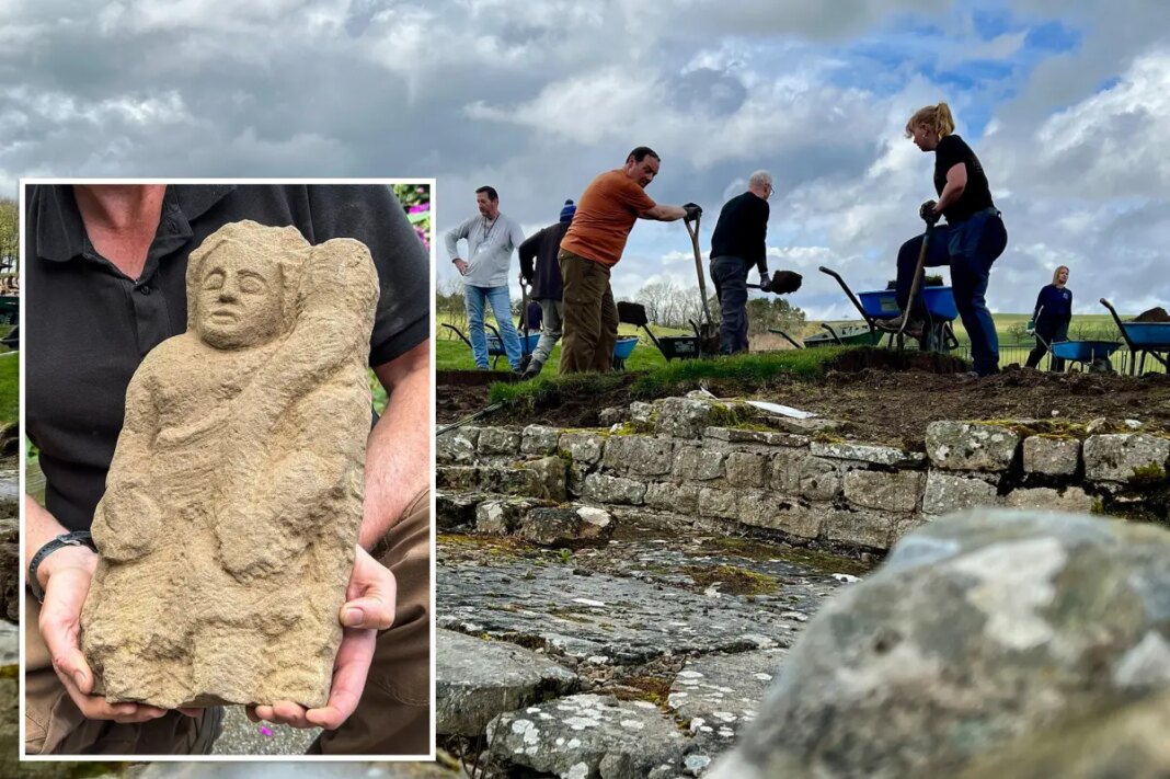 'Guardian spirit' Roman Empire relic found after 1,600 years in England