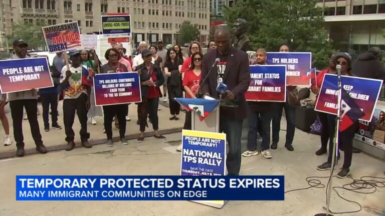 U.S. Extends Temporary Protected Status for Haitians and Syrians Amidst Ongoing Community Challenges and Protests in Chicago
