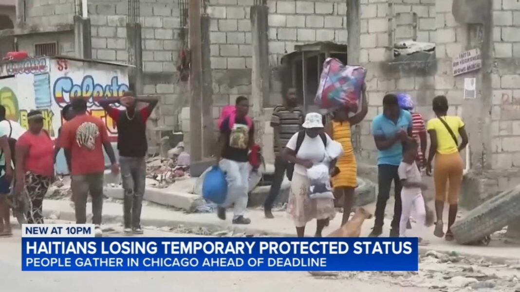 Haitian community in Chicago rallies as Temporary Protected Status nears expiration for immigrant groups