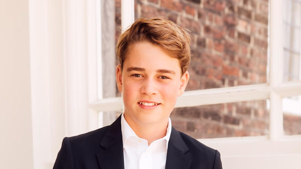 'Happy 13th Birthday, George!' Kate and William share new portrait