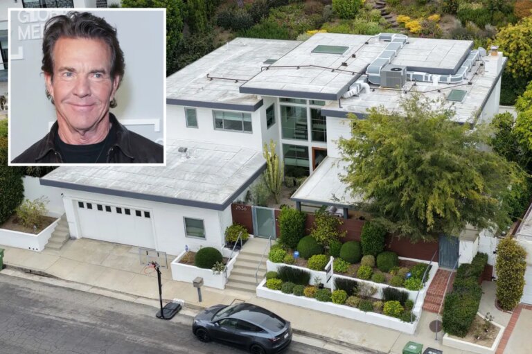 Dennis Quaid Joins Hollywood Exodus, Lists Los Angeles Mansion for Sale