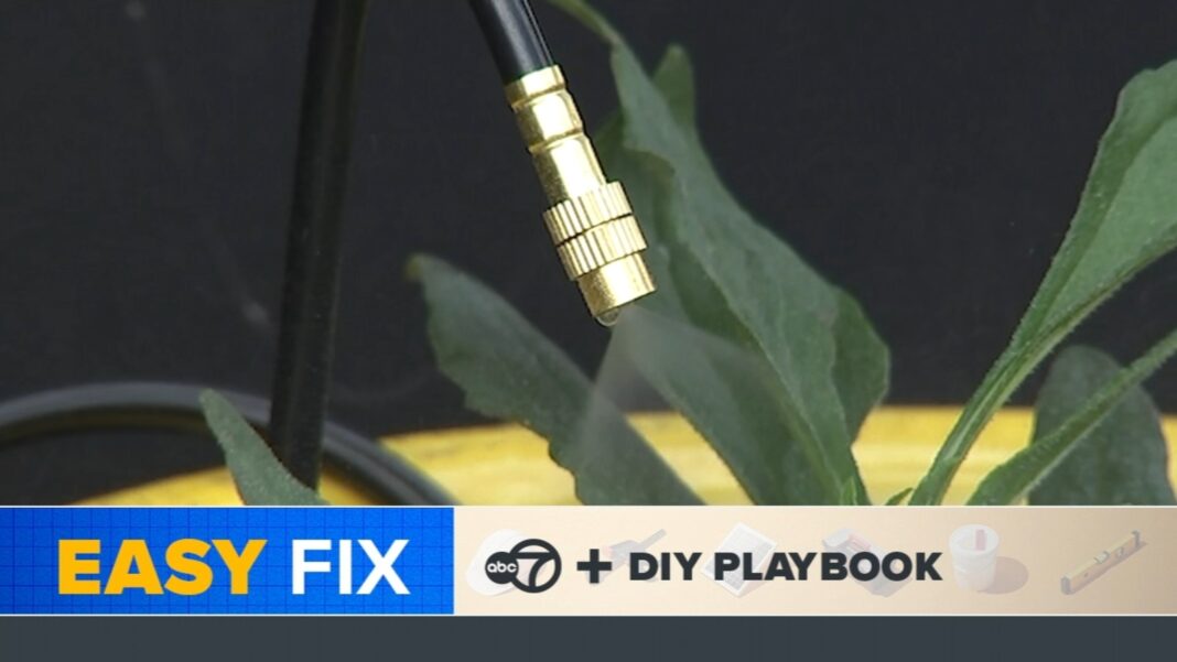 How to install a DIY drip irrigation system for your garden | Easy Fix