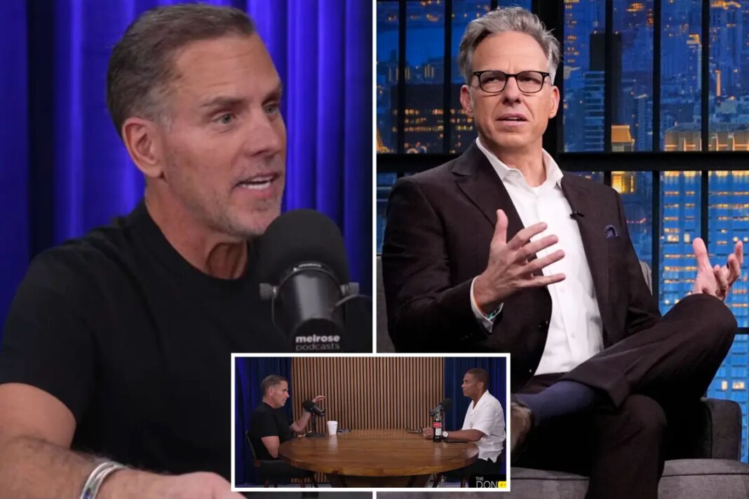 Hunter Biden bashes 'a--hole' Jake Tapper on Don Lemon's podcast in foul-mouthed rant