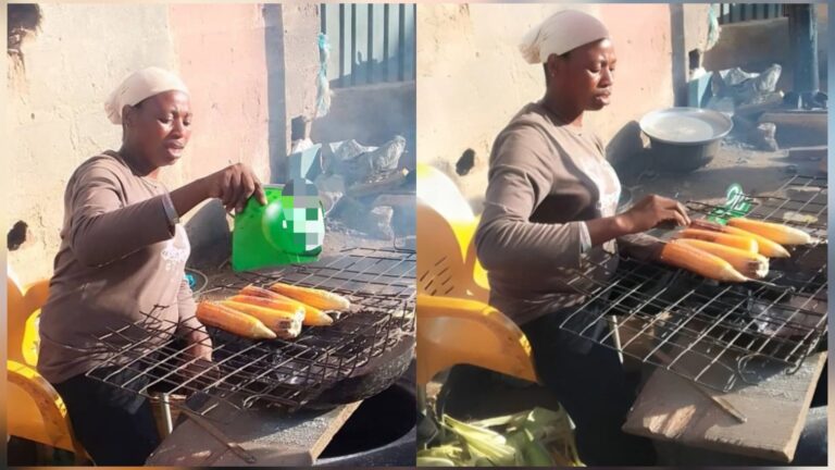 Roadside Corn Vendor Discloses Earning ₦750k Monthly from Roasted Corn Sales