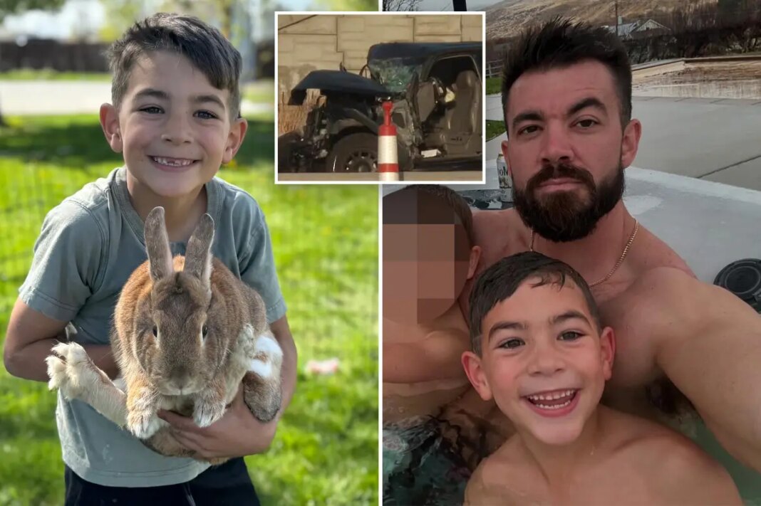 Idaho dad Austin Summers was allegedly drafting Instagram story, texting, browsing Amazon before car crash that killed his son, 7: court docs