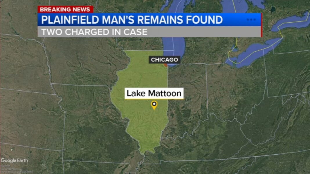 James Adams, Robin Turner charged after Plainfield man Dalewayne Turner's remains found in Lake Mattoon, Illinois State Police say