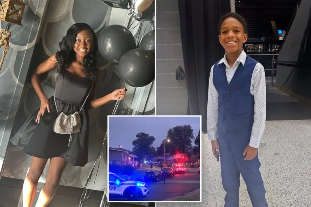 Jealous teen shot dead his girlfriend, 15, and her younger brother after chilling threat: cops