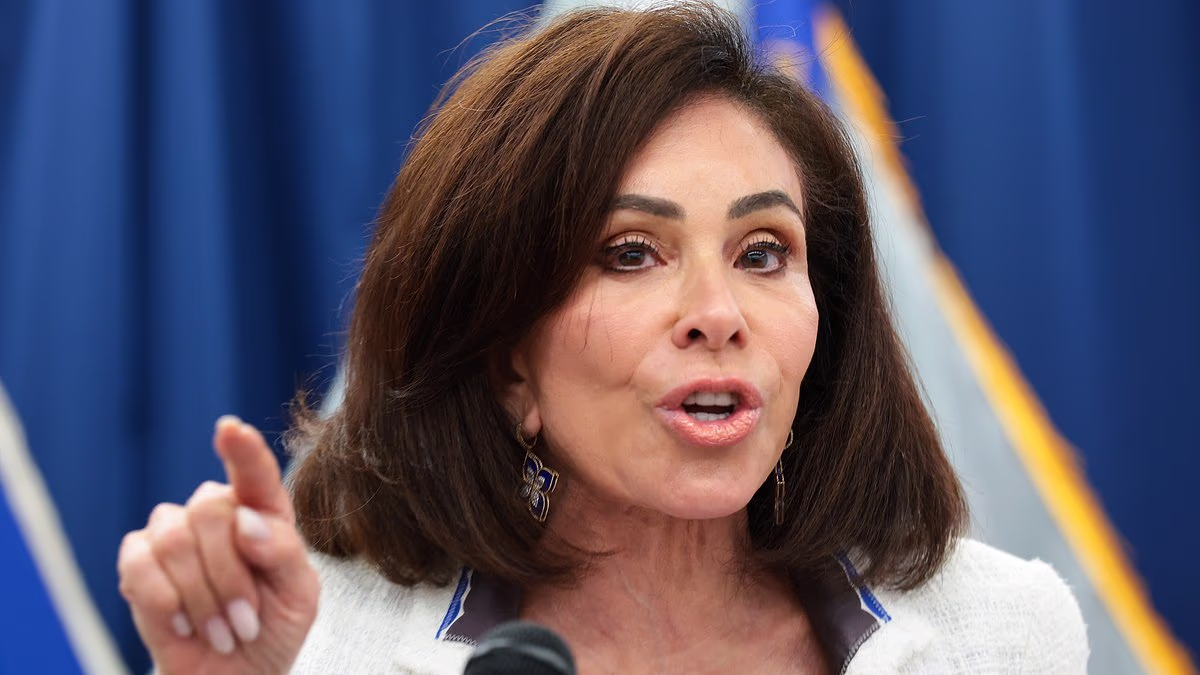 Jeanine Pirro explodes on reporter who tries to compare alleged Reflecting Pool vandal to Jan. 6 rioters