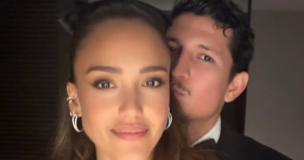 Jessica Alba and Danny Ramirez Pack on the PDA During Taylor Swift's Wedding
