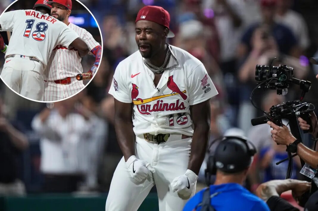 Jordan Walker uses epic finish to beat Kyle Schwarber in Home Run Derby