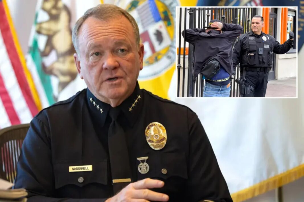 LAPD chief details extent of city’s growing police shortage