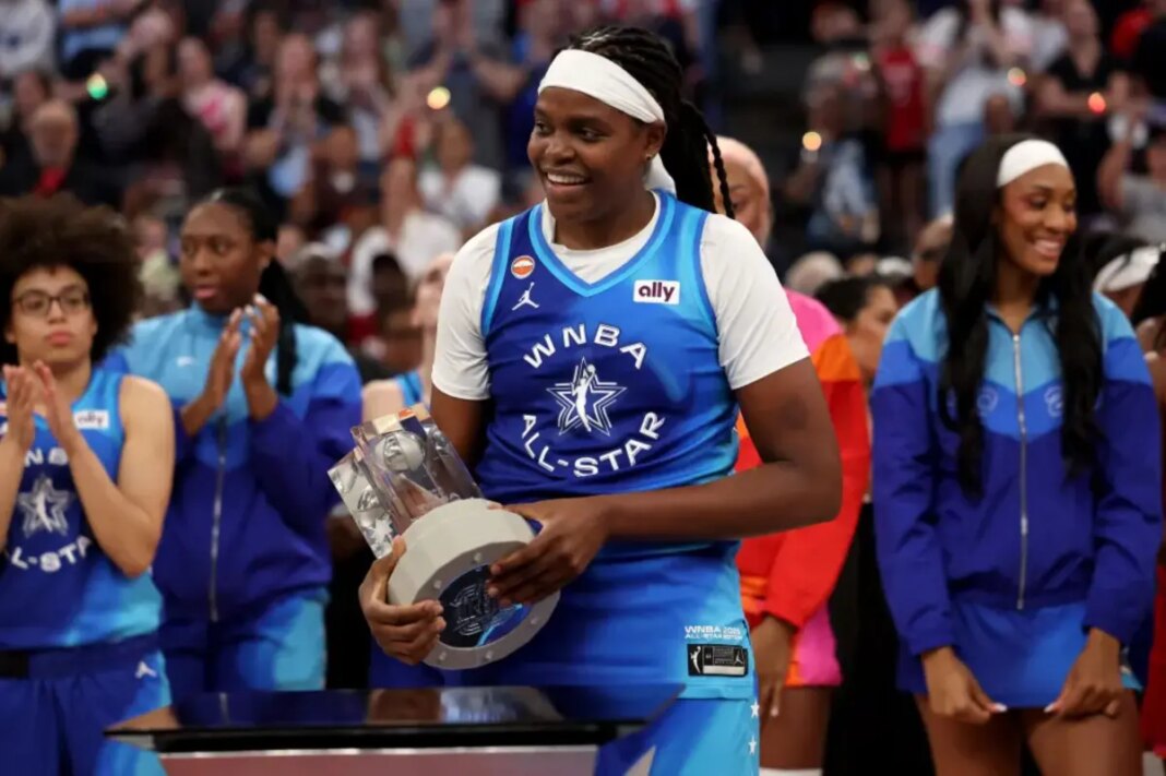 Liberty star Jonquel Jones apologizes for viral comment