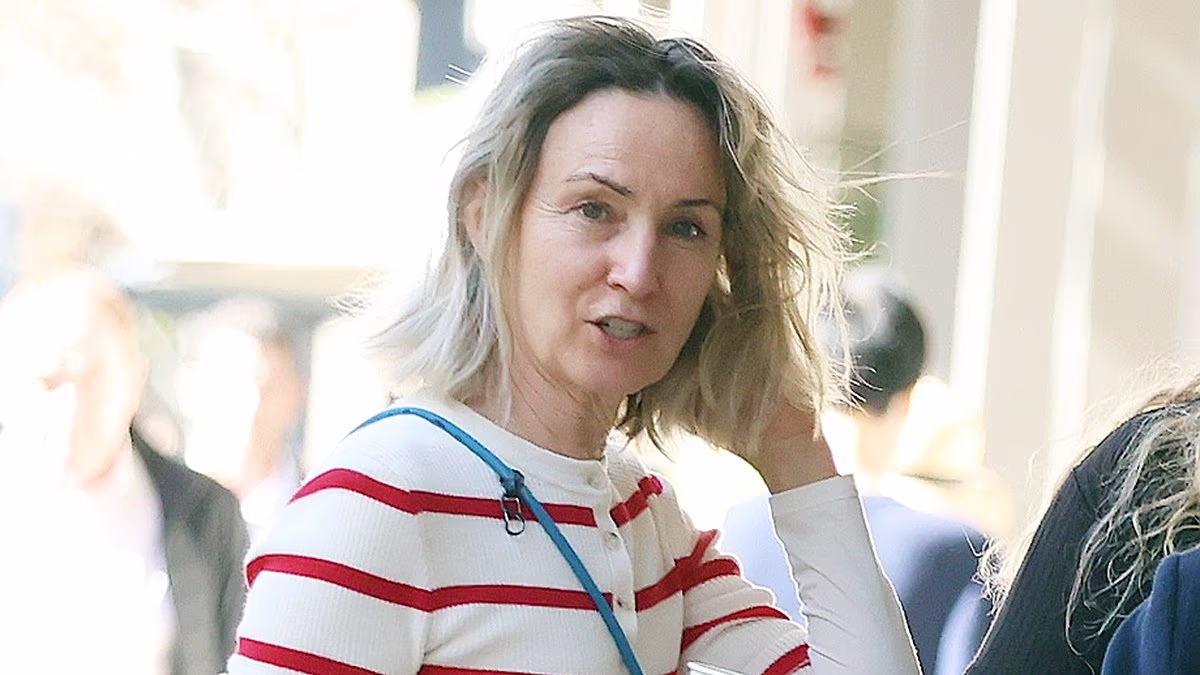 Looking good at 55! Makeup-free Lisa McCune reveals her youthful visage 20 years after the end of her hit show Blue Heelers