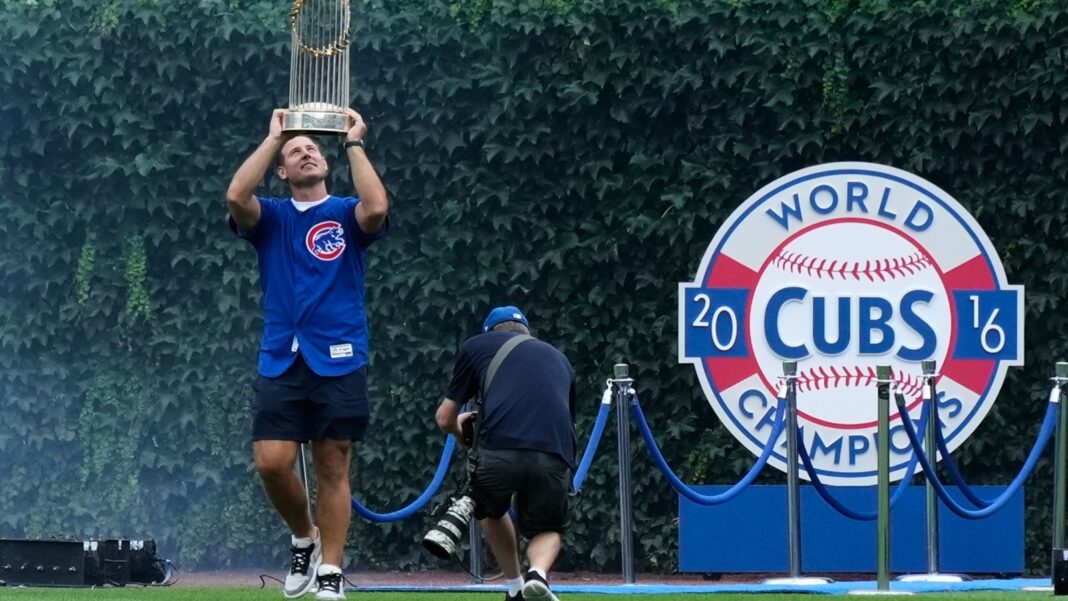 MLB news: Former Chicago Cubs player Anthony Rizzo snares Michael Busch's home run ball in the Wrigley Field bleachers
