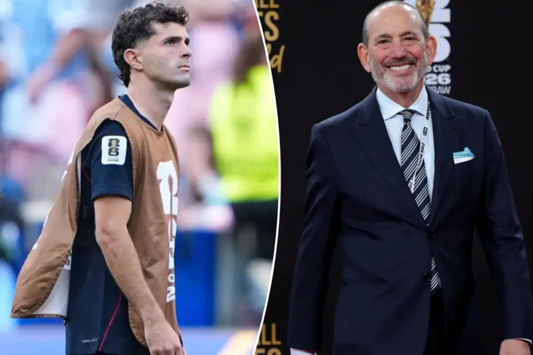 MLS commish makes case for Christian Pulisic to join NYCFC