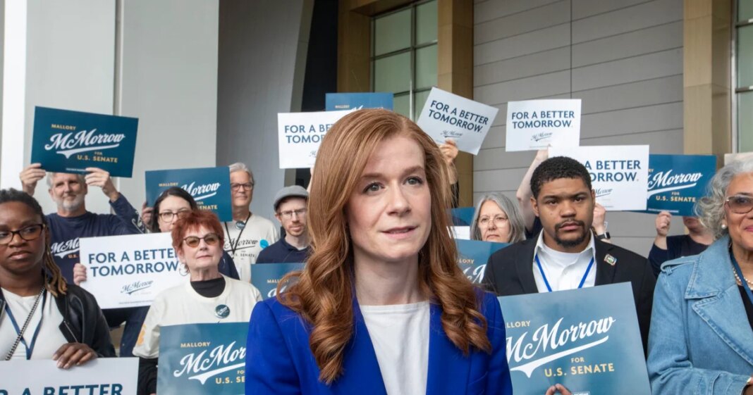 Mallory McMorrow suspends Senate campaign in Michigan