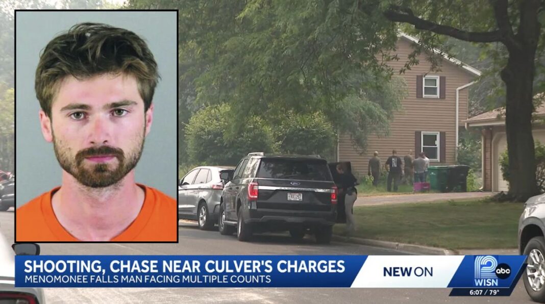 Man who shot at 2 people had materials for IEDs: Police