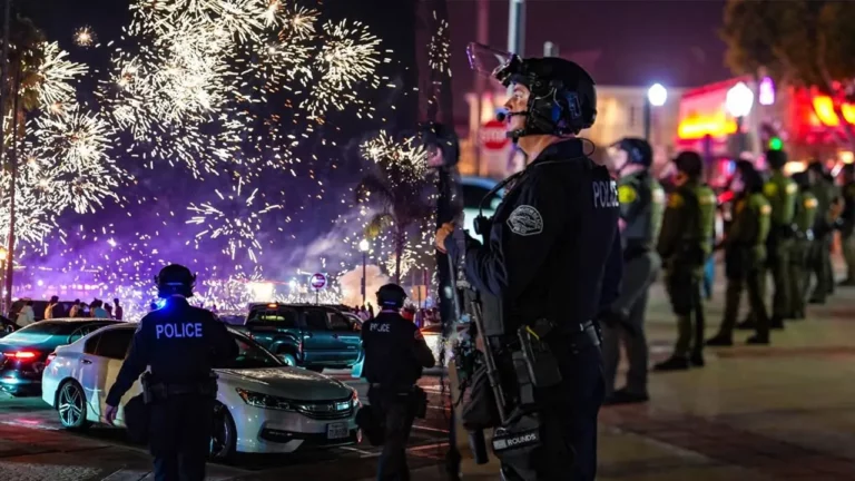 Pandemonium Strikes Affluent Coastal Community with Hundreds Arrested in Major July Fourth Crackdown