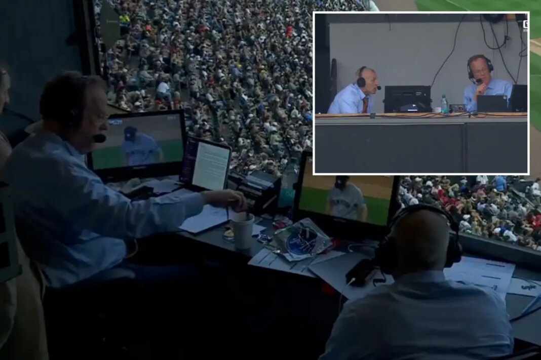Michael Kay's bizarre hot tea behavior stuns Joe Girardi in Yankees booth