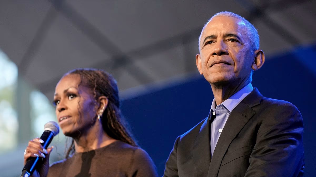 Michelle Obama parties in Martha's Vineyard without husband Barack