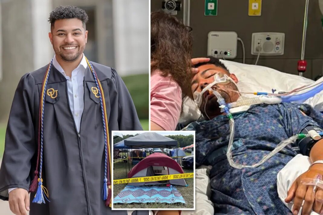 Michigan concertgoer Lonn Hartman attacked at music festival, now only communicating by blinking: family