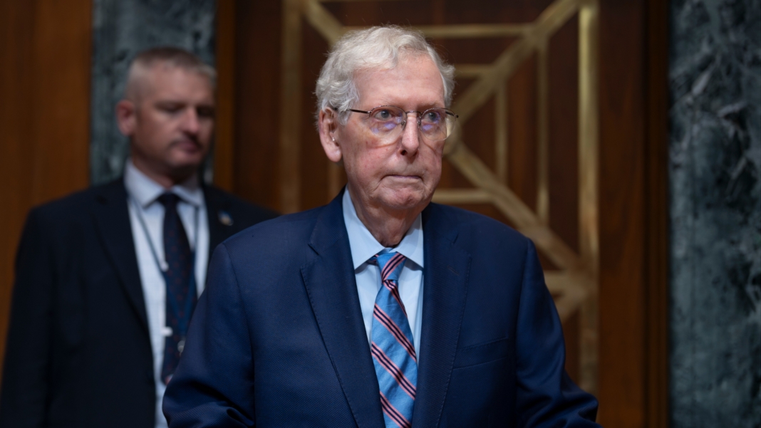 Mitch McConnell still in rehabilitation facility, will miss upcoming Kentucky political event, his office says