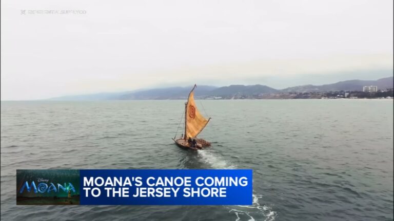 Moana’s Canoe Set to Arrive on the Jersey Shore