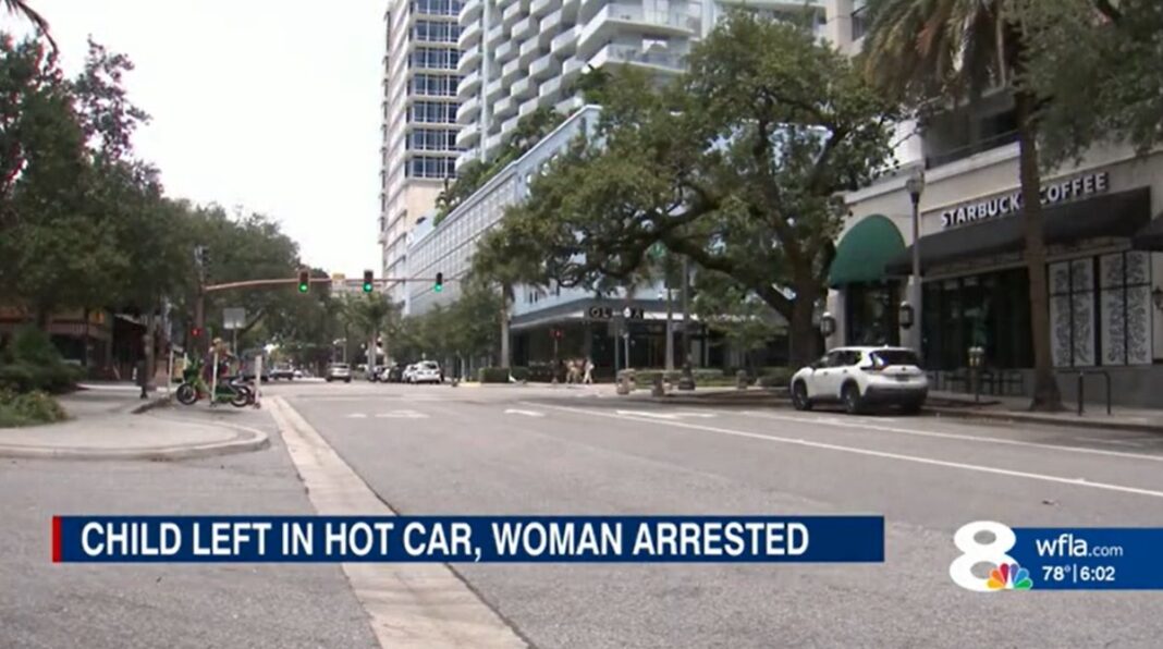 Mom allegedly left baby in car