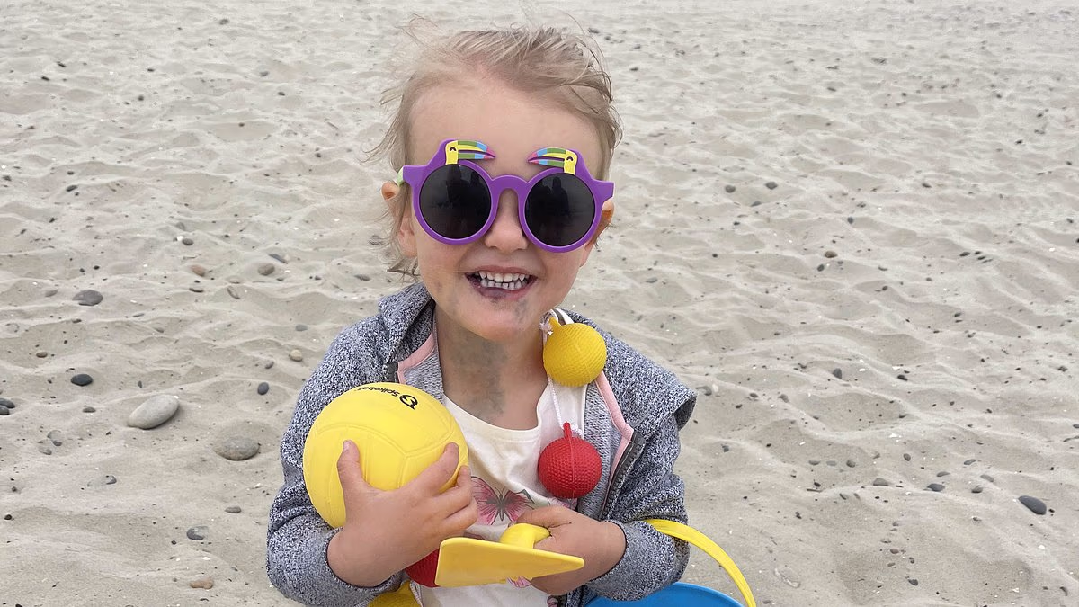 My baby's rare condition leaves her choking and struggling to breathe