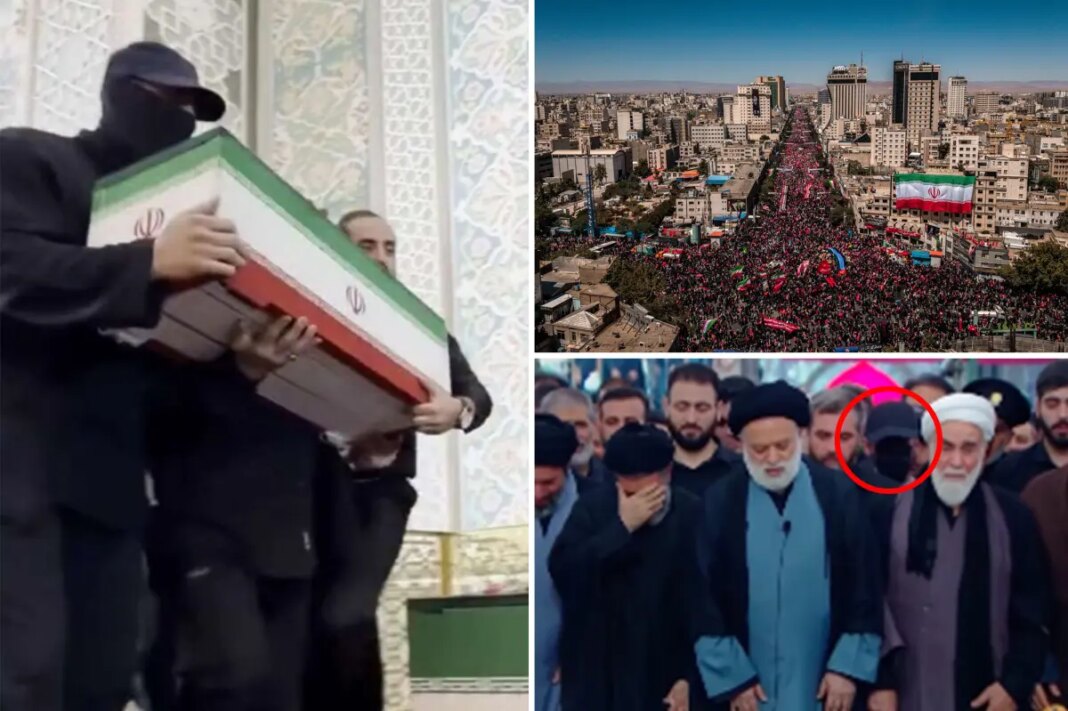 Mysterious masked man at Khamenei's funeral revealed