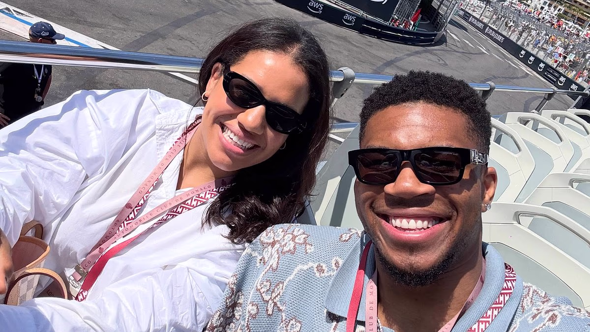 NBA star Giannis Antetokounmpo forced to defend romance with his wife