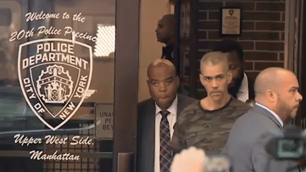 NYC stabbing suspect shouts cryptic message during perp walk after alleged hate crime attack