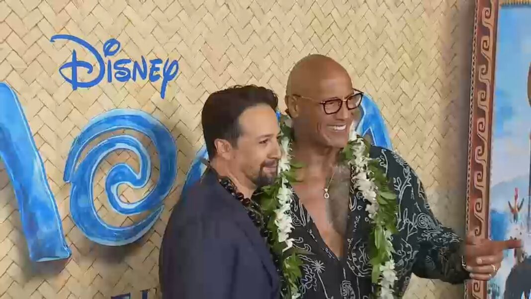 NYC premiere of new live-action 'Moana' film held in Lin-Manuel Miranda's neighborhood of Washington Heights