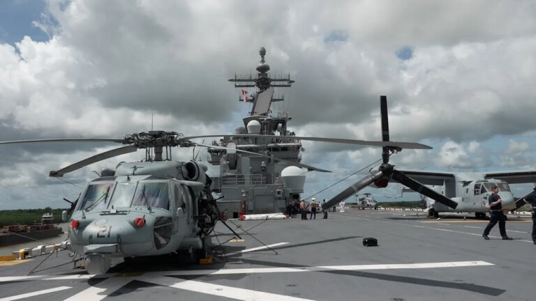Navy Halts Search for Missing Sailor After Helicopter Incident in Arabian Sea