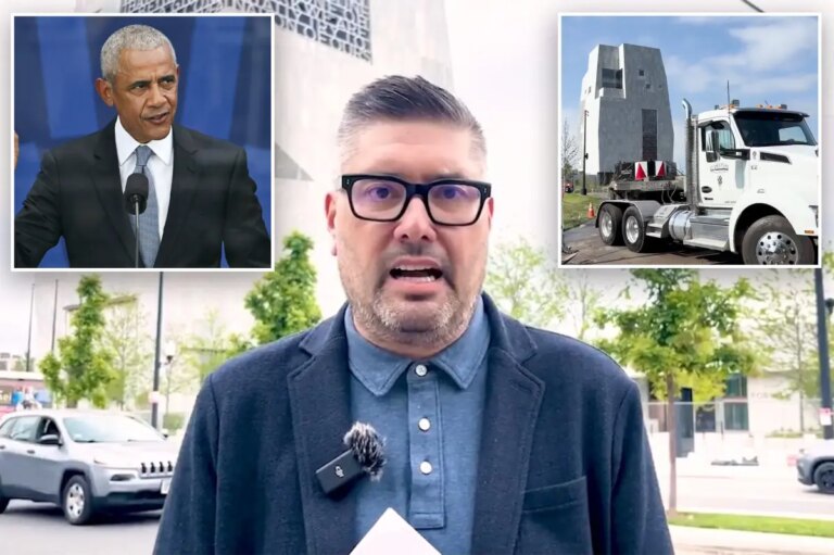 Shocking Setback: Obama Presidential Center Subcontractor Halts Operations, Lays Off 25 Amid $4M Payment Dispute