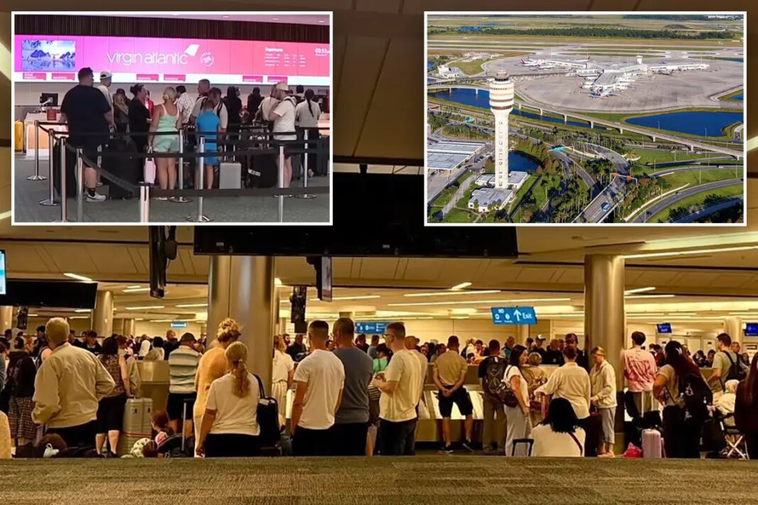 Orlando airport travelers threatened with arrest as they’re met with hours long delay waiting for luggage