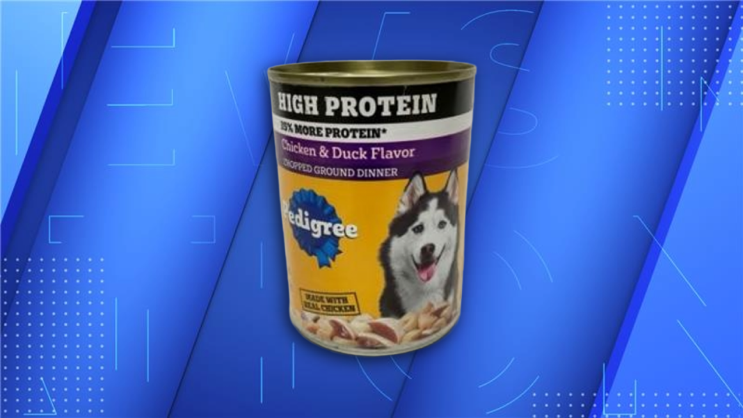 Pedigree recalls dog food over sharp metal and plastic pieces