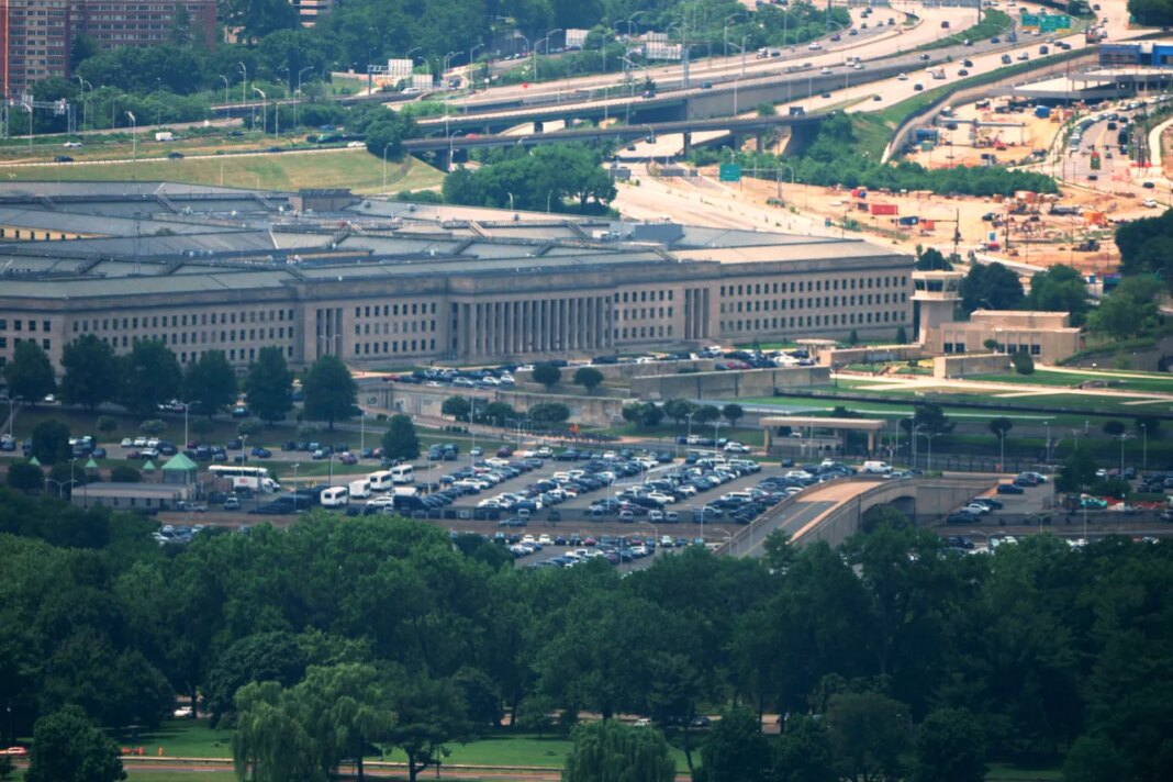 The Pentagon is pictured in Washington, Thursday, June 11, 2026. (AP Photo/Julia Demaree Nikhinson)