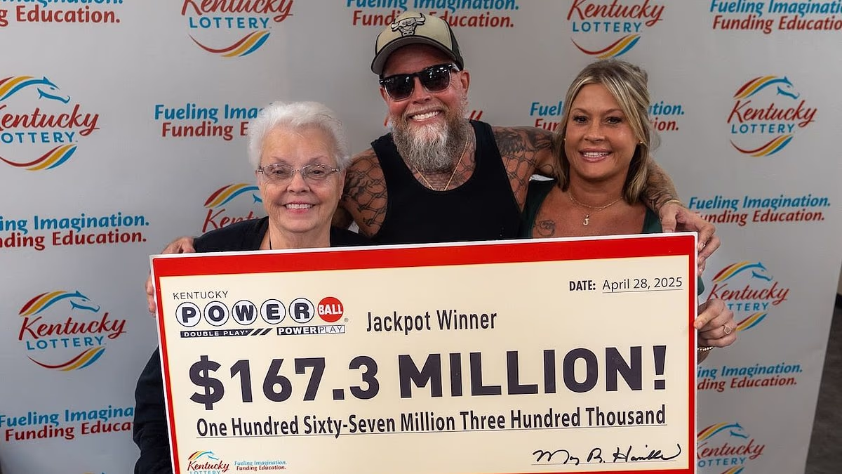 Powerball winner arrested for fourth time since winning $167m