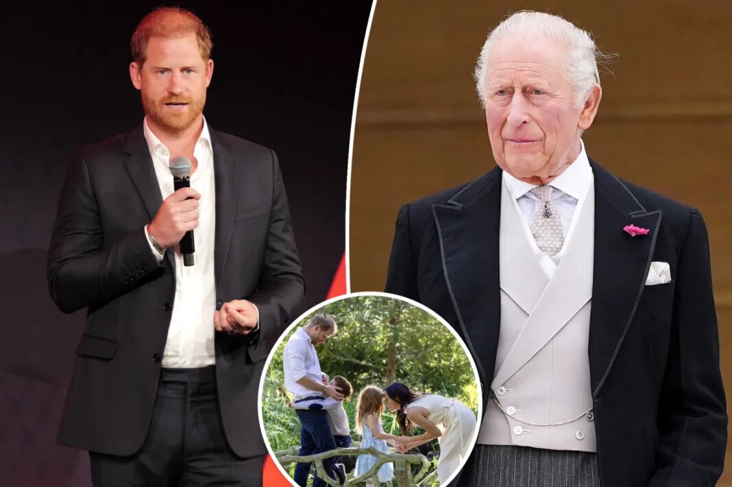 Prince Harry gives update on King Charles' health, Meghan Markle and kids after UK reunion