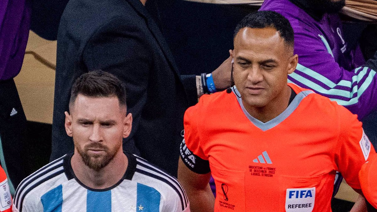 Ref for Eng-Arg revealed with Messi yet to lose under official
