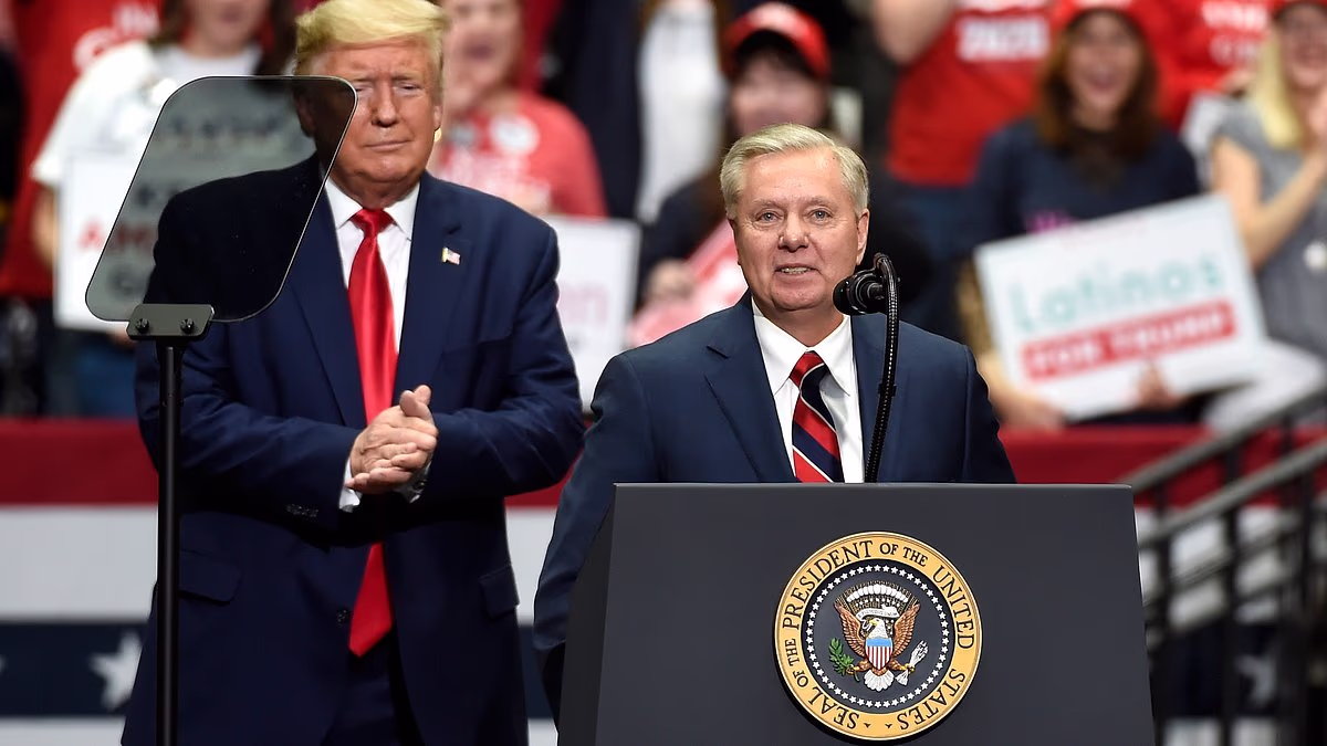 Remarkable video shows jubilant Lindsey Graham saying he 'almost cried' after convincing Trump to strike Iran... as details of extraordinary exchange with Netanyahu about 'dragging US into another conflict' are revealed
