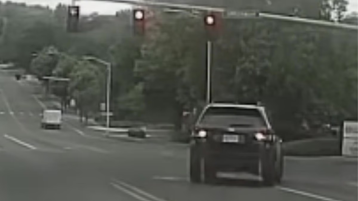 Road rage Subaru driver pursues victim in REVERSE during chase